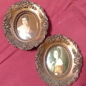 Vintage framed pictures